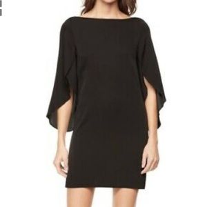 Milly Silk Butterfly Sleeve Cocktail Mini Dress 4
